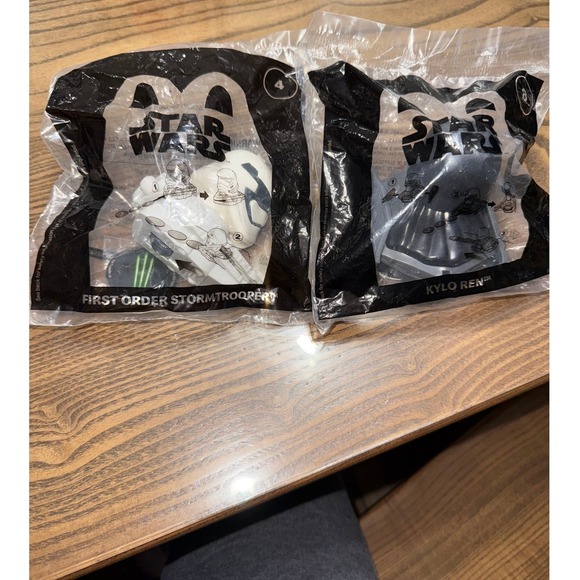 McDonald's Other - McDonalds Star Wars First Order Stormtrooper Kylo Ren Happy Meal Toys Lot‎